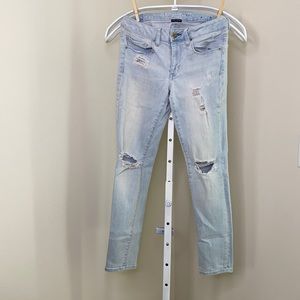 American Eagle Ripped Light Blue Jeans